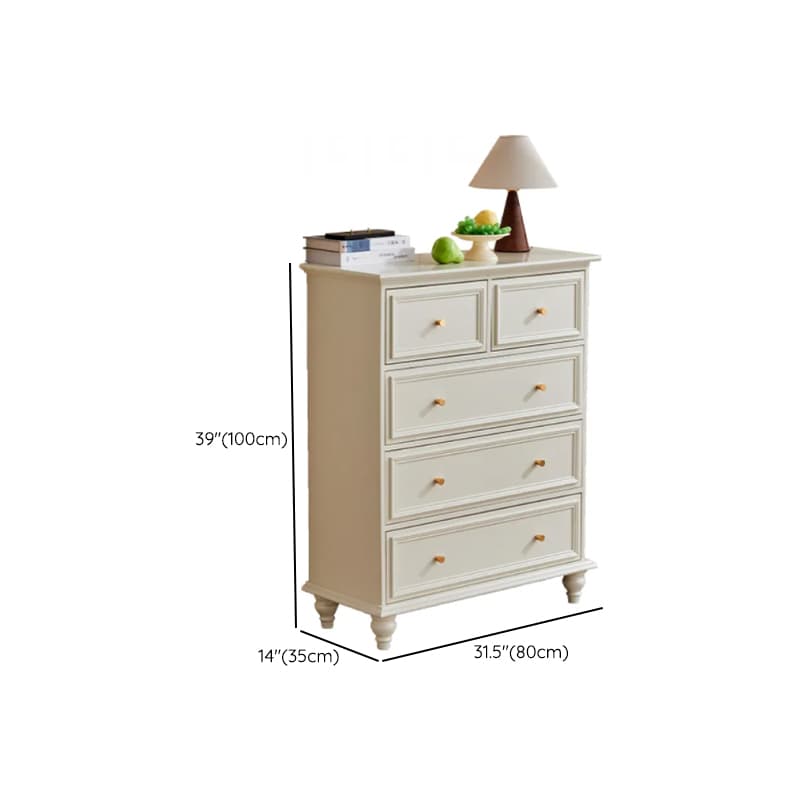 Casual Raw Wood Console Dresser/Semainier with 5/7/9 Drawers in Horizontal/Vertical Orientation thumbnail 18