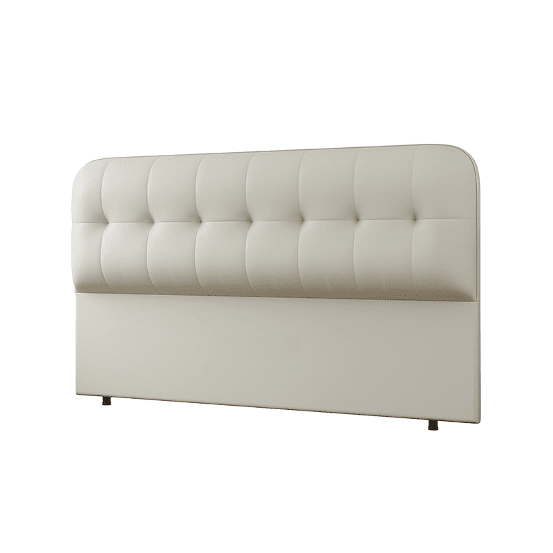 Modish Free-standing Standard Full(54"W x 75"L)/Twin(38"W x 75"L) Panel No Distressing With Legs in Wood and Stitch-tufted thumbnail 1