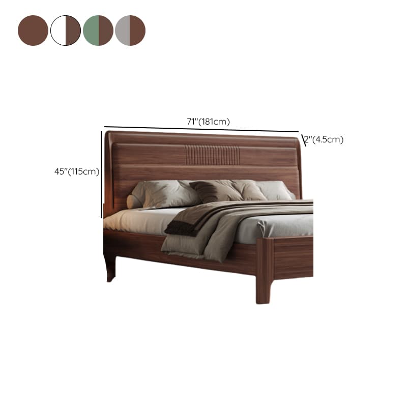 Standard（36-55“） Free-standing Standard Rectangle Wood Panel with Sponge Cushion for Full(54"W x 75"L) Bed, No Distressing thumbnail 12