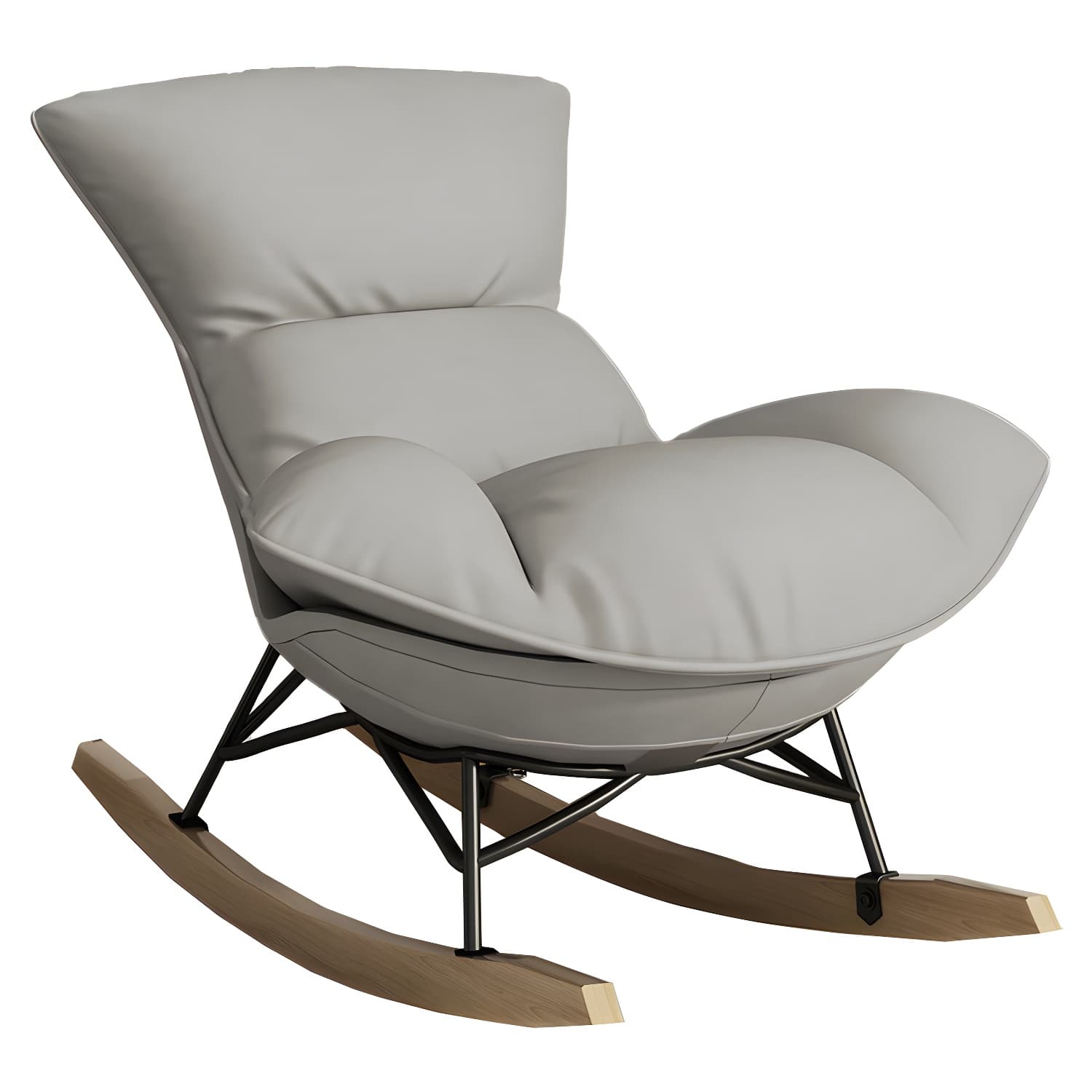 Nursery Sofa Rocking Chair Indoor Rocking Chair for Living Room and Bedroom thumbnail 11