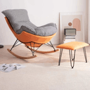 Upholstery Color Tangerine Houndstooth/Orange Houndstooth