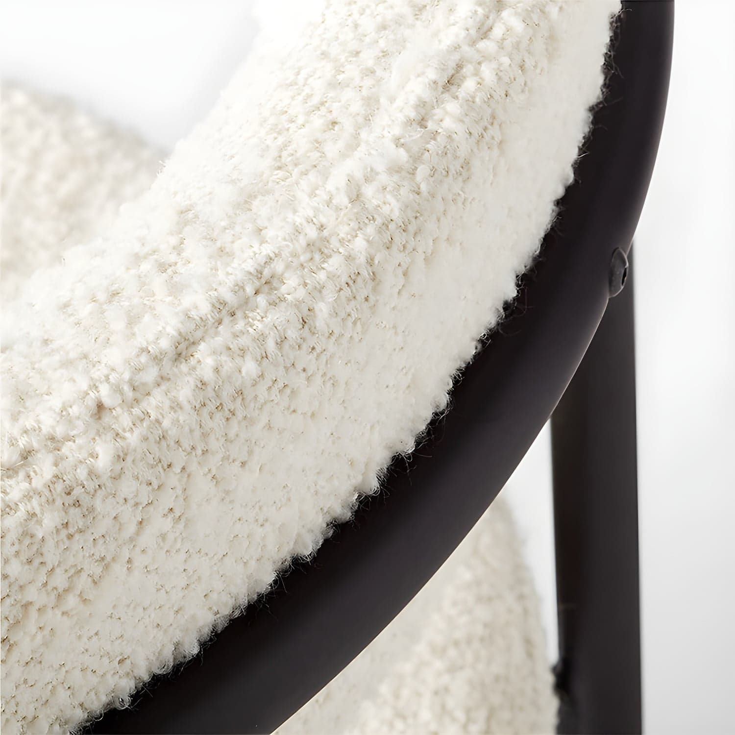 Modern Style Upholstered Side Chair Open Back Dining Chair for Dining Room thumbnail 12