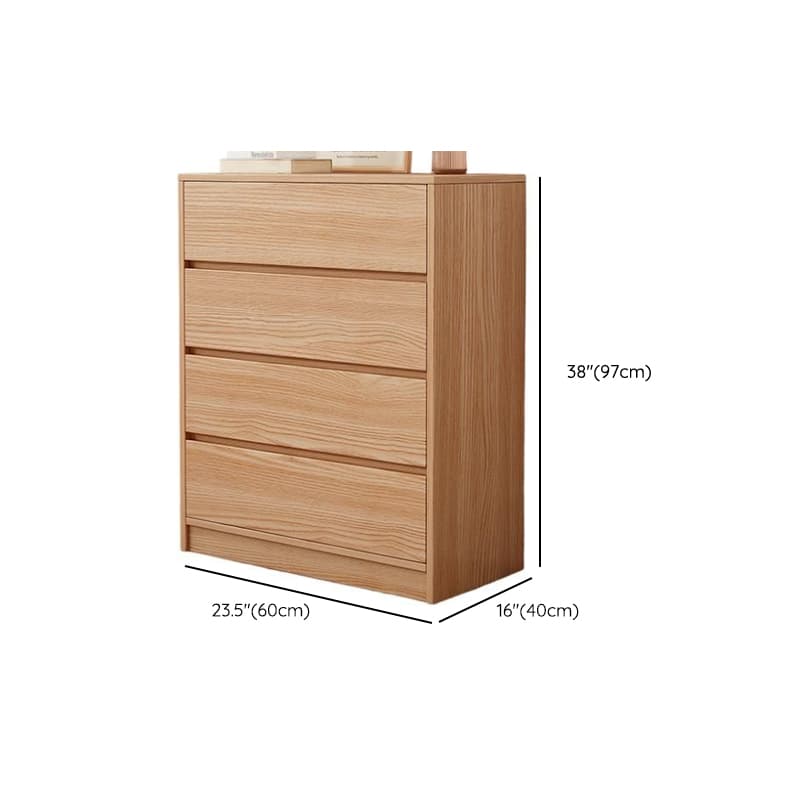 Natural Simplistic Natural Wood Double Dresser/Bachelor Chest/Lingerie Chest with 6/8/5 Drawers in Horizontal/Vertical Orientation thumbnail 13