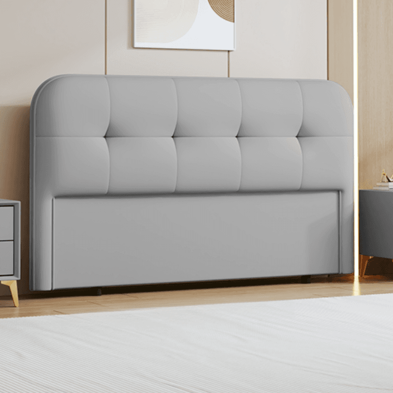 Modern Simple Style Panel Headboard with No Distressing, Piled Tufted Rectangle Design for King/Queen/Twin XL Bed, Featuring Sponge Upholstery and Standard Height thumbnail 8