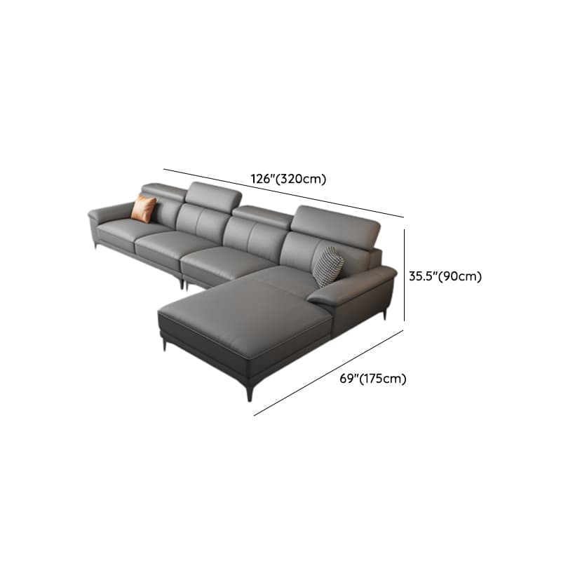 L-Shape/Straight Sofa/Sofa Chaise, Right Hand Facing/Horizontal Orientation thumbnail 11