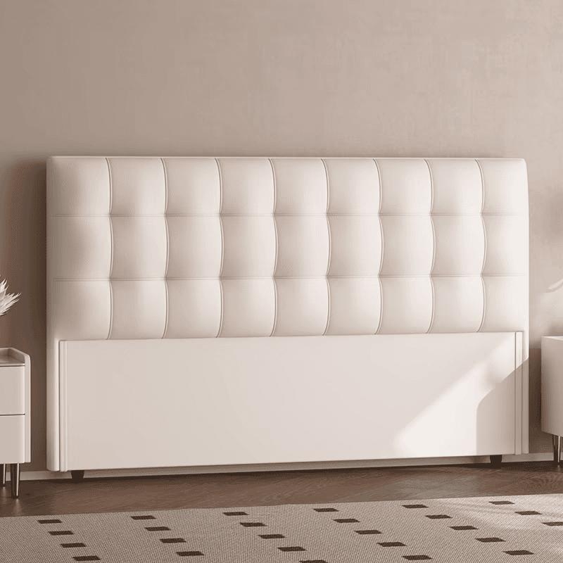 Trendy Panel Headboard with No Distressing, Piled Tufted Rectangle Design for King/Queen/Full Bed, Featuring Sponge Upholstery and Standard Height thumbnail 5