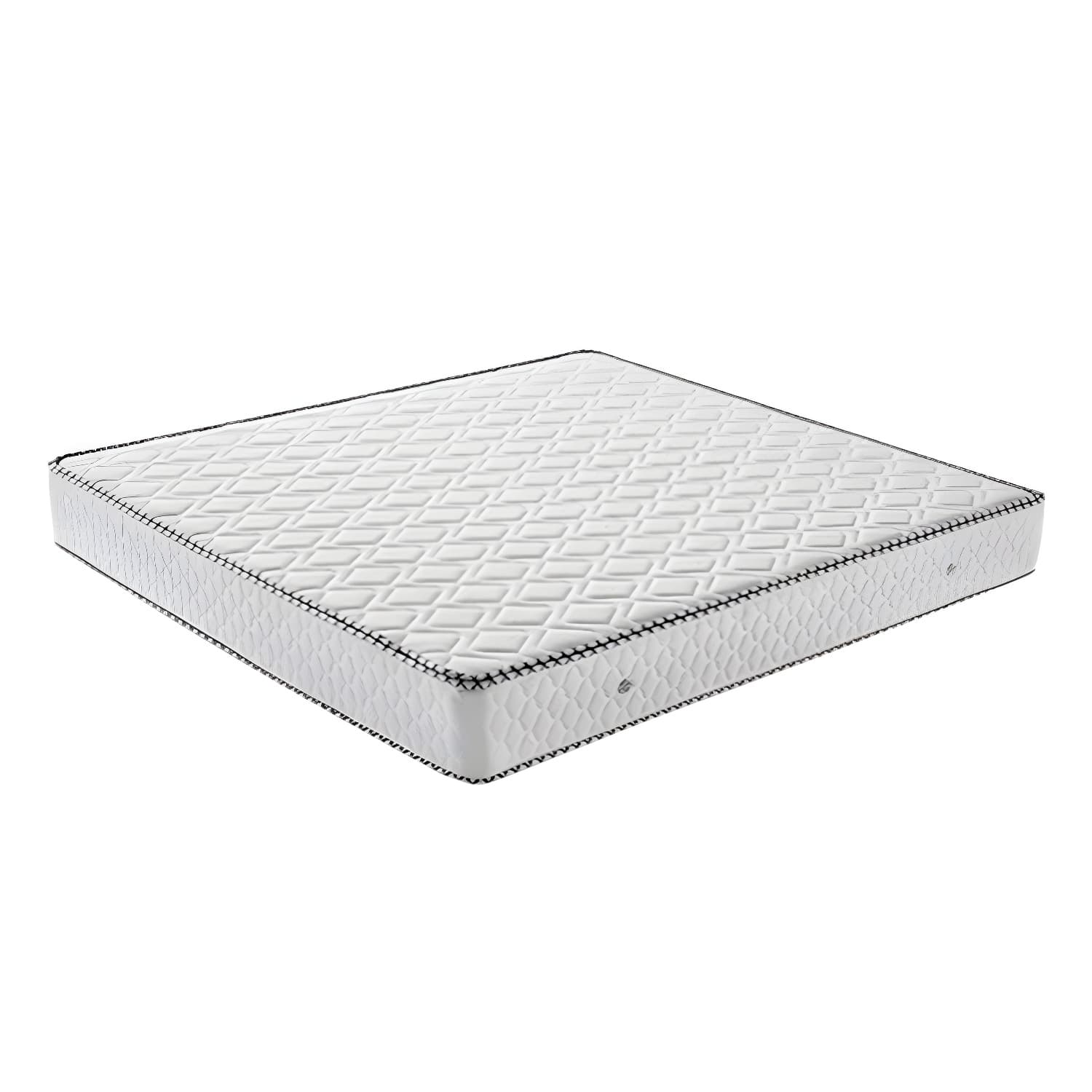 Northern European Solid Wood Bed Frame Mattress Included Panel Bed with Headboard thumbnail 10