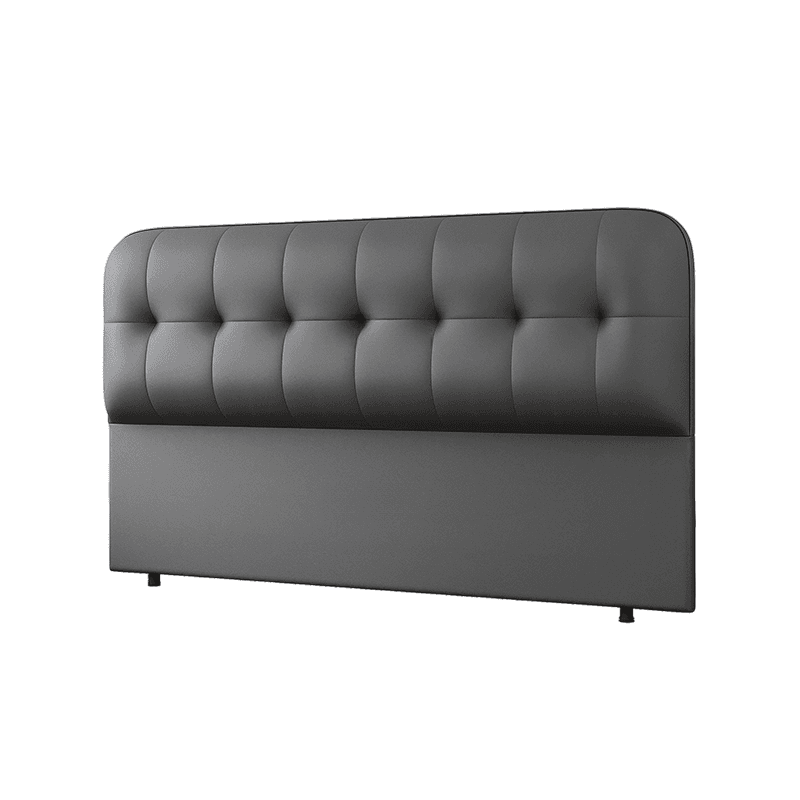 Modish Free-standing Standard Full(54"W x 75"L)/Twin(38"W x 75"L) Panel No Distressing With Legs in Wood and Stitch-tufted thumbnail 5
