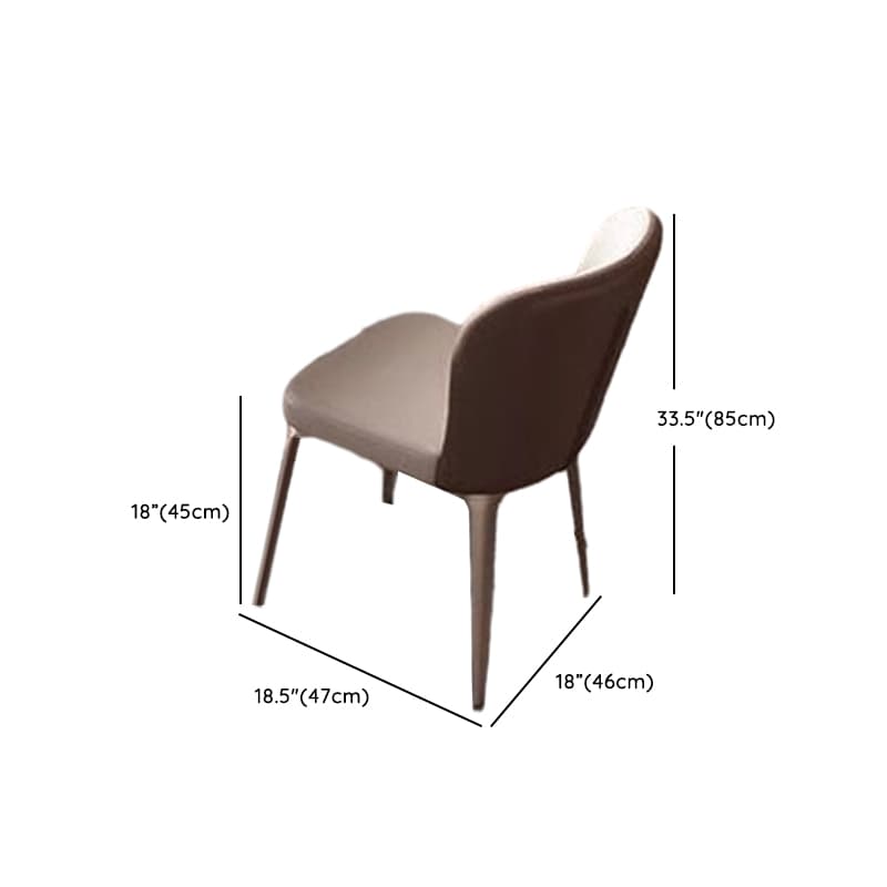 Modern Rectangle Slate Dining Table Set with Pedestal Base and Fixed Mechanism thumbnail 13