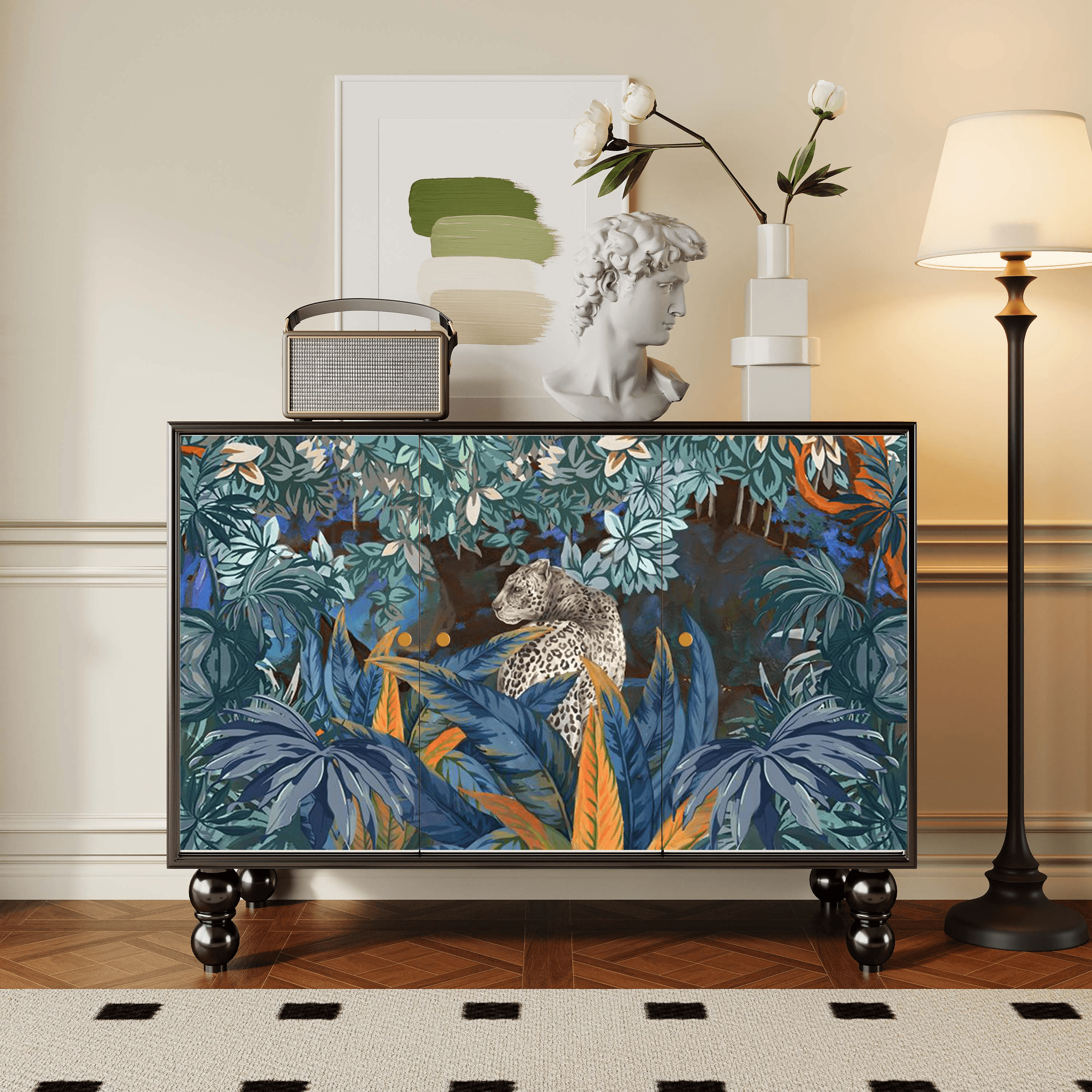 Parlor Detached Sideboard with Six Internal Shelves and Benchtop thumbnail 9