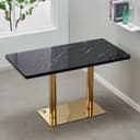 Color Gold/Black Marbling