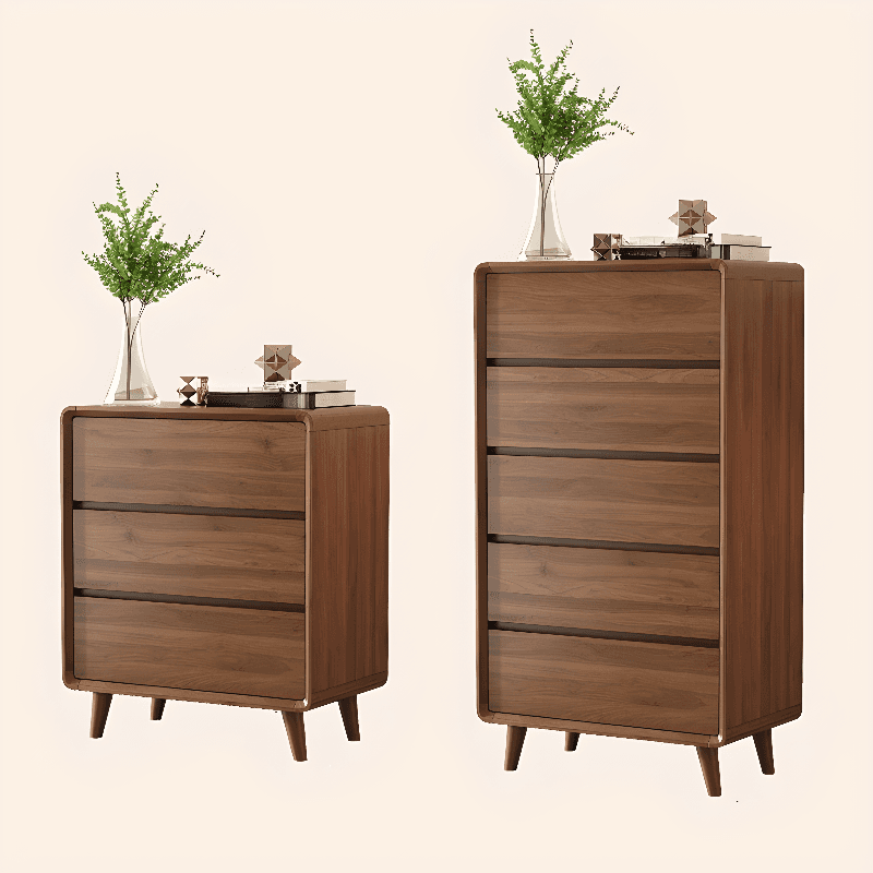 Modern Natural Wood Double Dresser/Bachelor Chest with 9 Drawers/7 Drawers/8 Drawers, Horizontal/Vertical Orientation - image 12