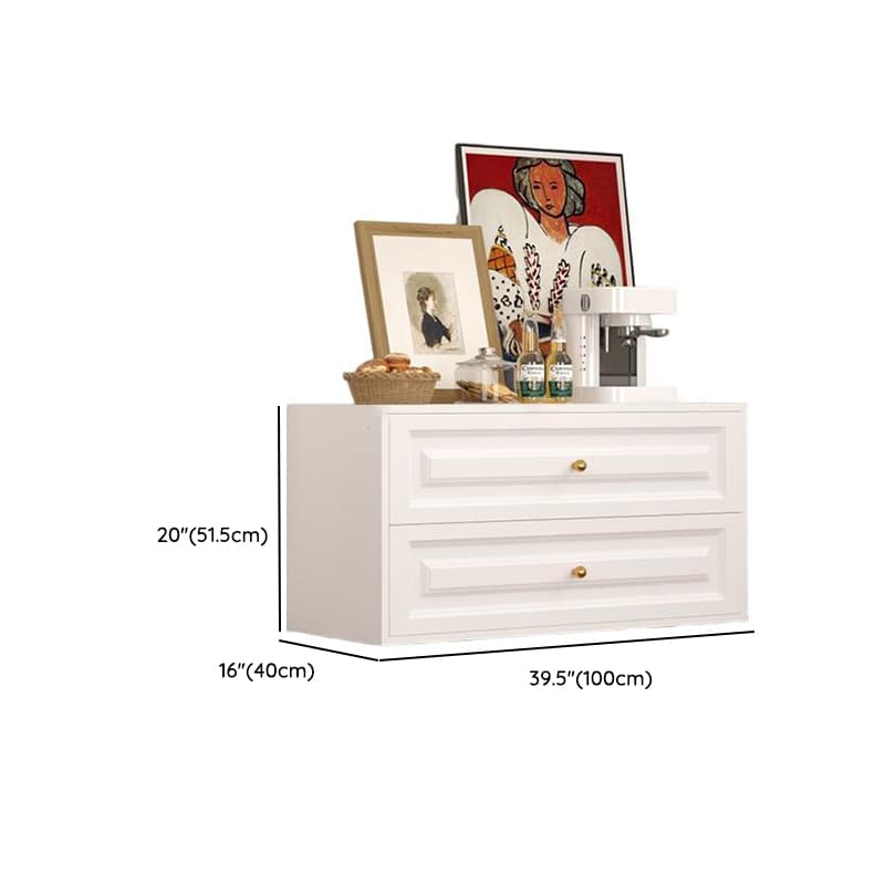 White Simple Iron Lingerie Chest/Bachelor Chest with 5/4/3 Drawers in Vertical/Horizontal Orientation thumbnail 24