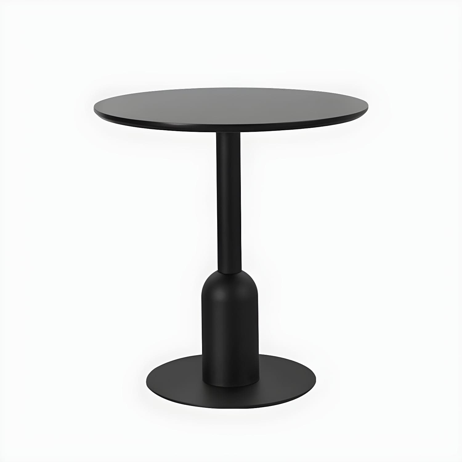 Industrial Style Dining Site Table MDF Dining Room Furniture with Pedestal Base thumbnail 1