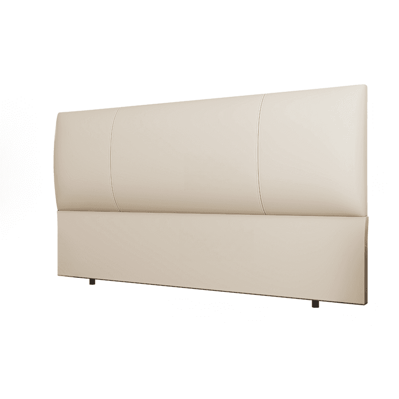 Simplistic Style Panel Headboard in Natural Wood with No Distressing, Rectangular Shape for Queen/Full/Twin XL Bed, Featuring Sponge Upholstery and Standard Height thumbnail 1