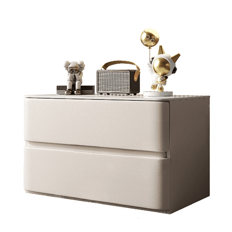 Postmodern Bedside Cabinet Nightstand with 2 Drawers thumbnail 14