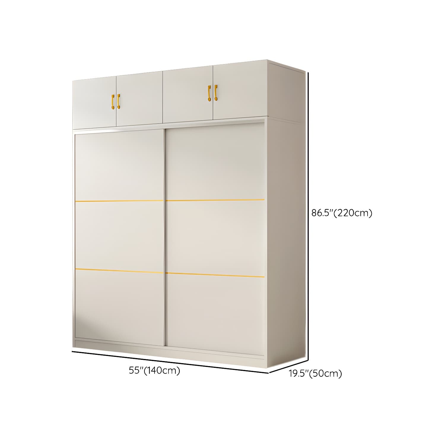 Spacious White Wardrobe Armoire with Shelves and Clothing Rod - Your Perfect Closet Solution thumbnail 19