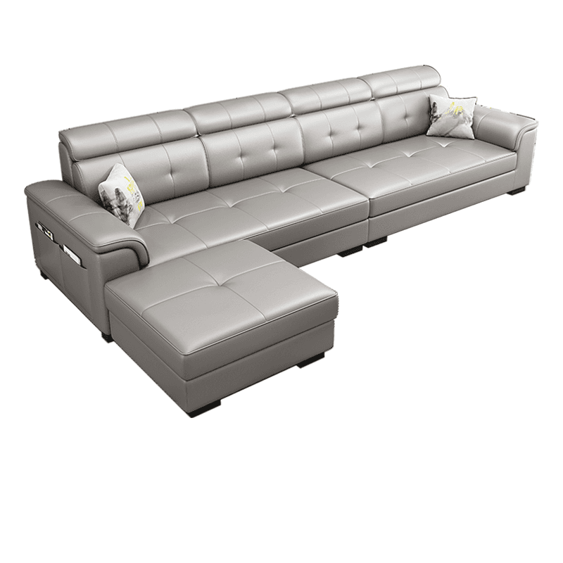 L-Shape Parlor Corner Sectional with Left Hand Facing Orientation, Decorative-stitched Tufting and Concealed Support thumbnail 15