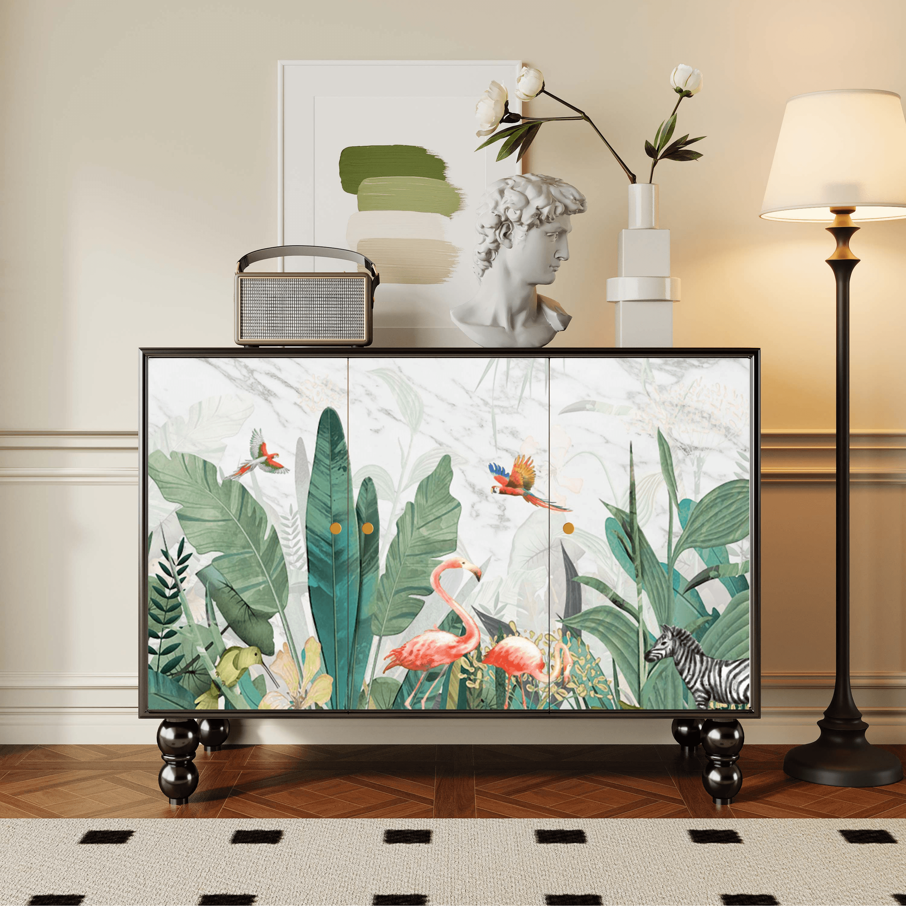 Parlor Detached Sideboard with Six Internal Shelves and Benchtop thumbnail 20