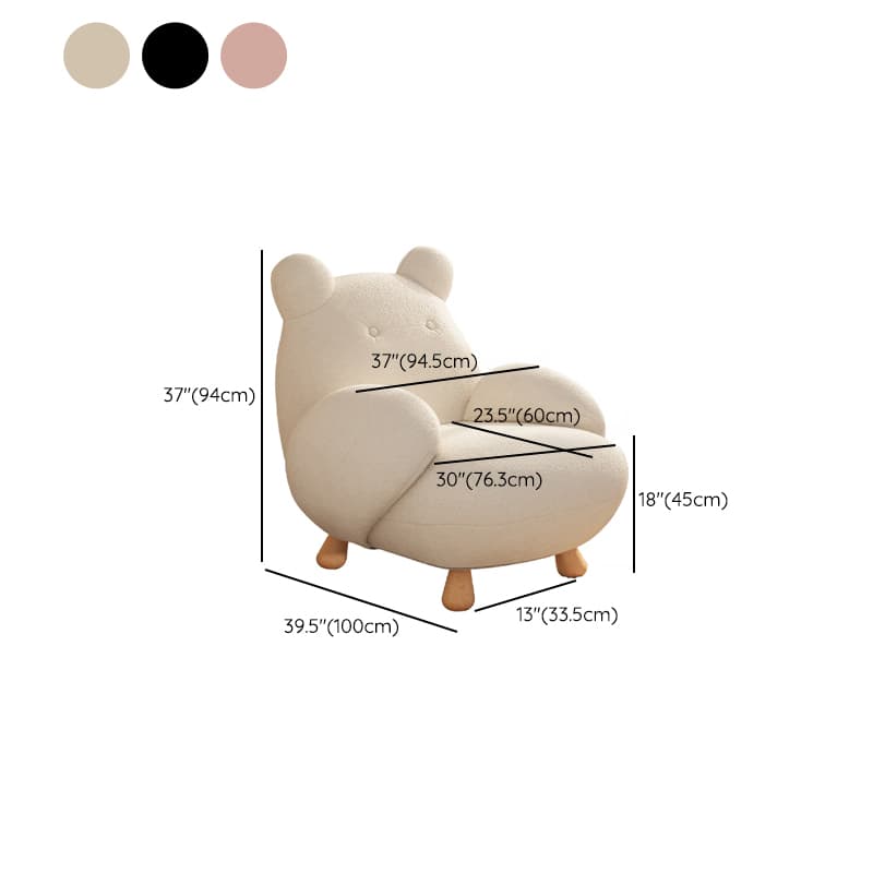 Contemporary Upholstered Rocking Chair with Cushioned Round Arm, Ottoman Included/Not Included thumbnail 22