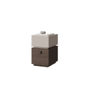 Color Light Gray/Walnut