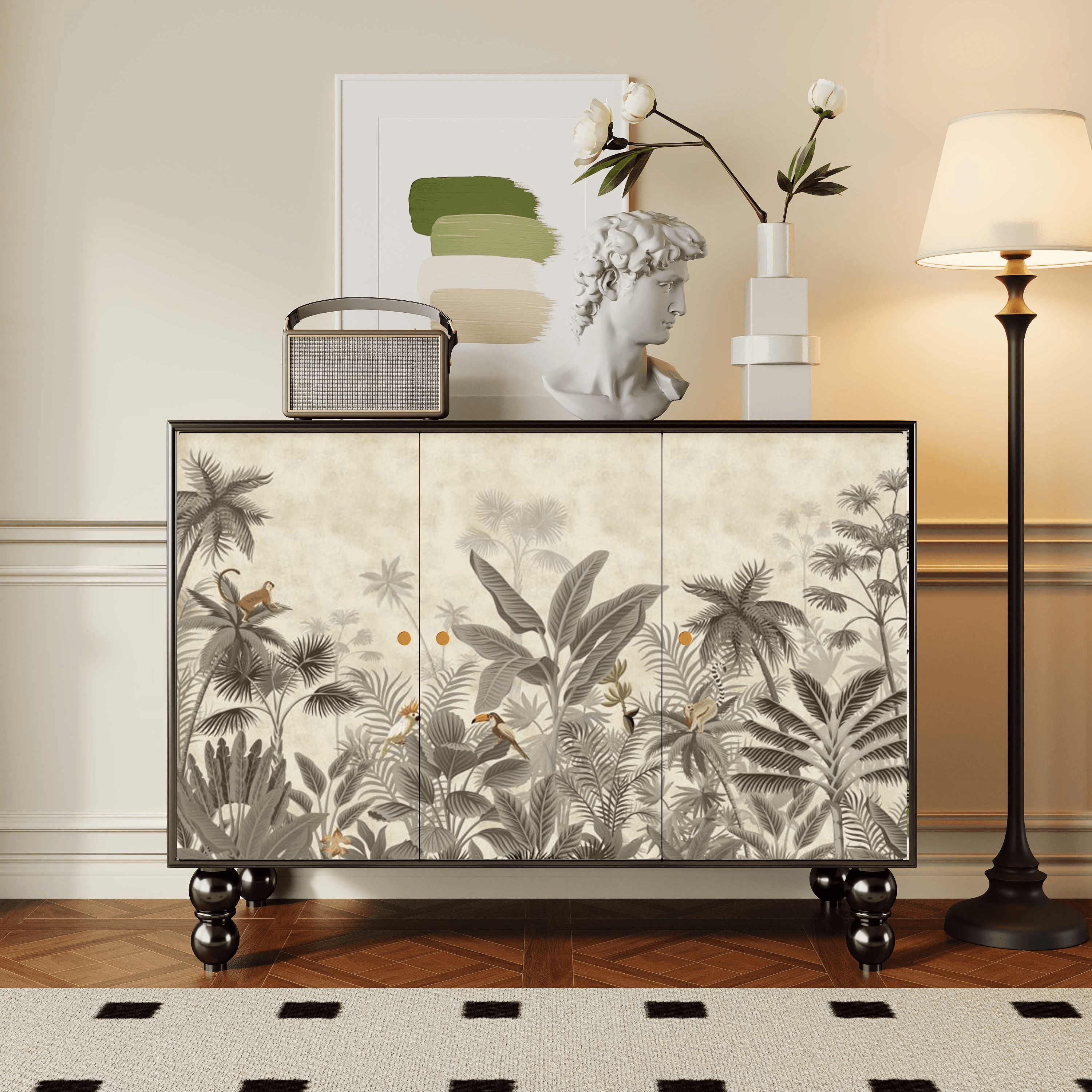 Parlor Detached Sideboard with Six Internal Shelves and Benchtop thumbnail 27