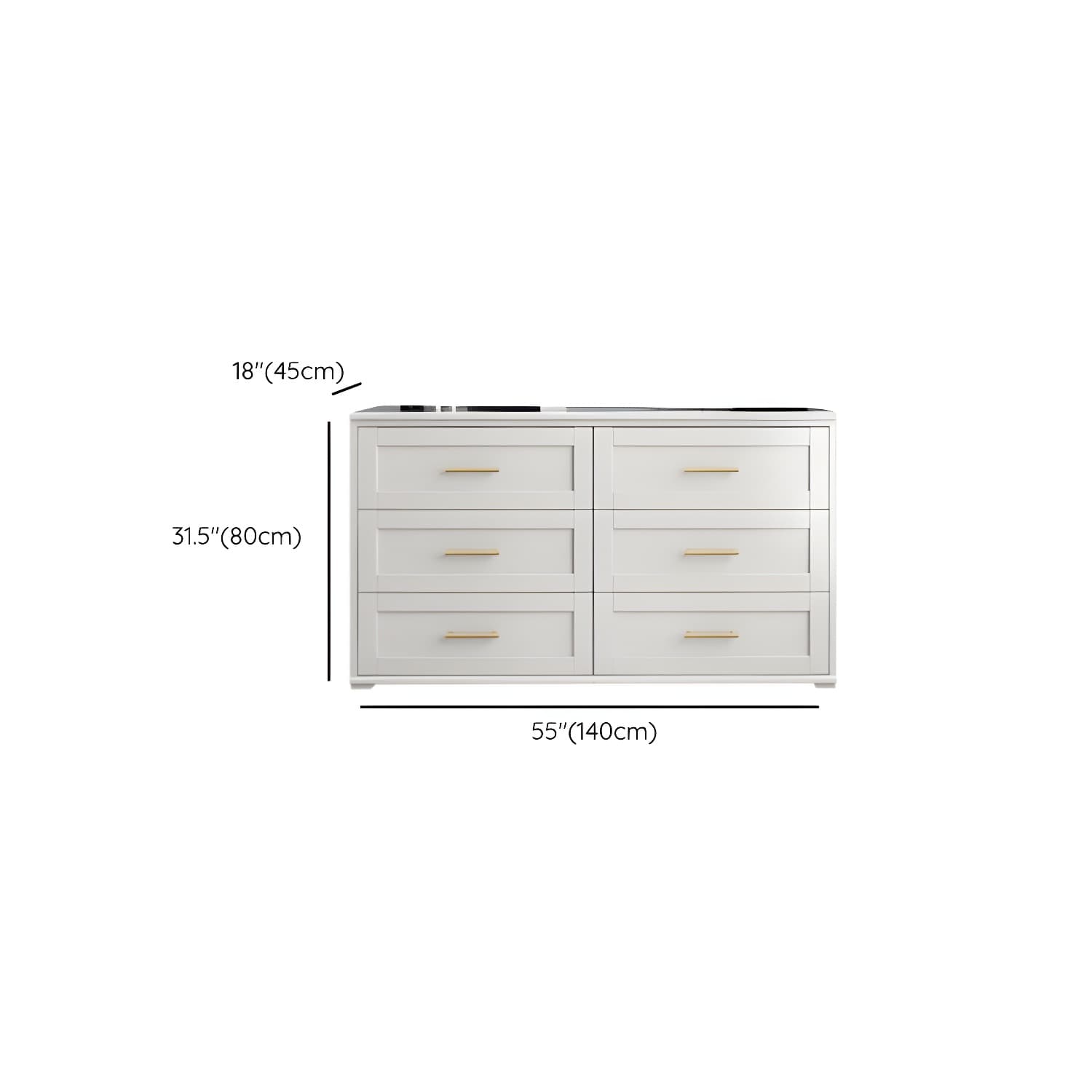 Classic Glam Storage Chest Solid Wood Storage Chest Dresser , 17.55 Inch Width - image 14