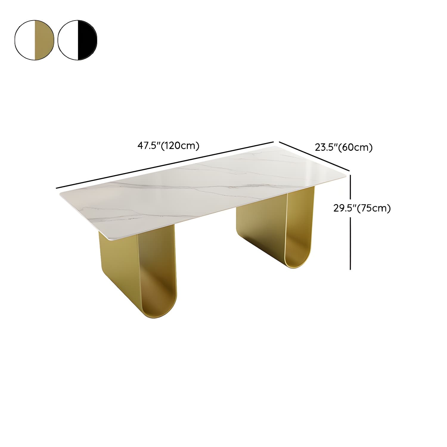 Nordic Rectangle Stone Dining Table 1/5 Pieces Dining Set for Dining Room thumbnail 12