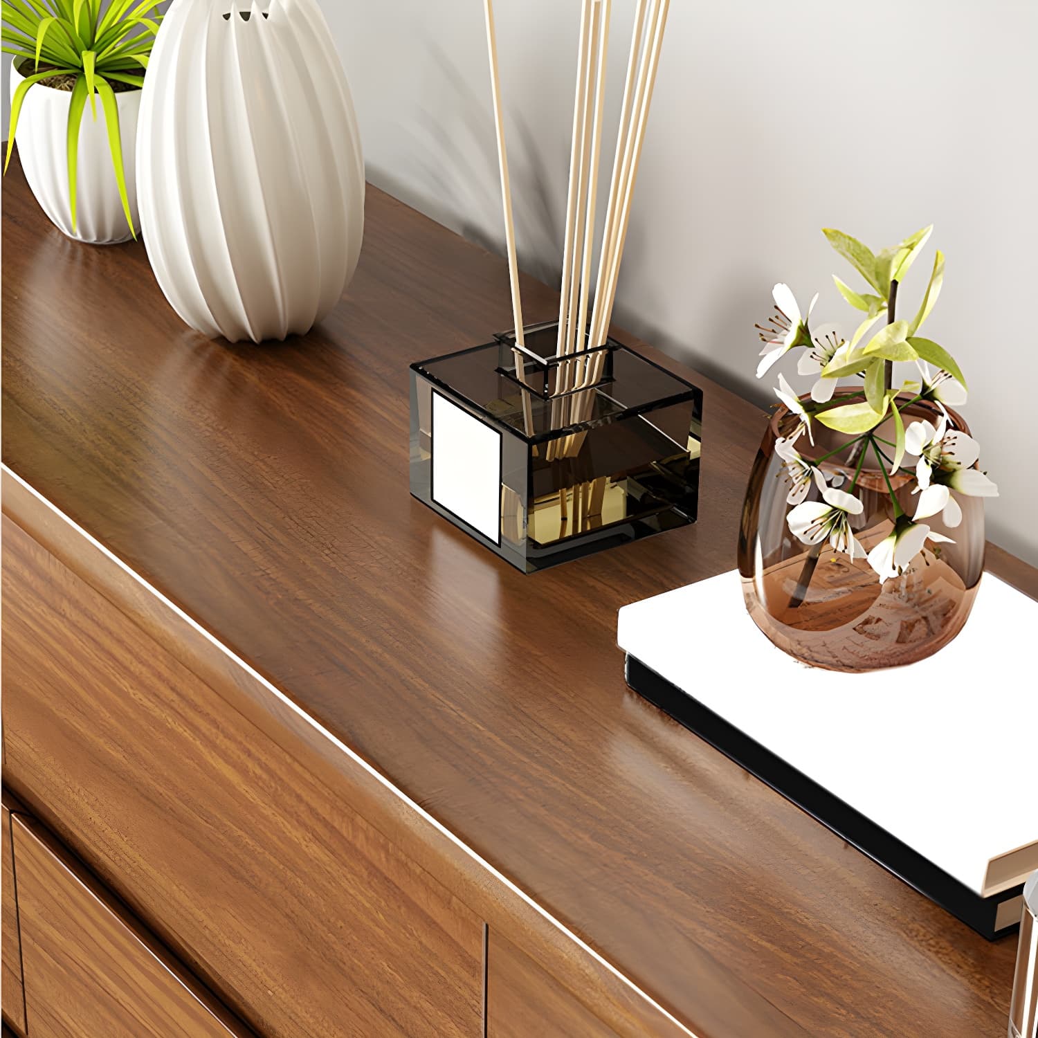 Traditional Wood Dressers with Drawers and Soft Close Glides thumbnail 12