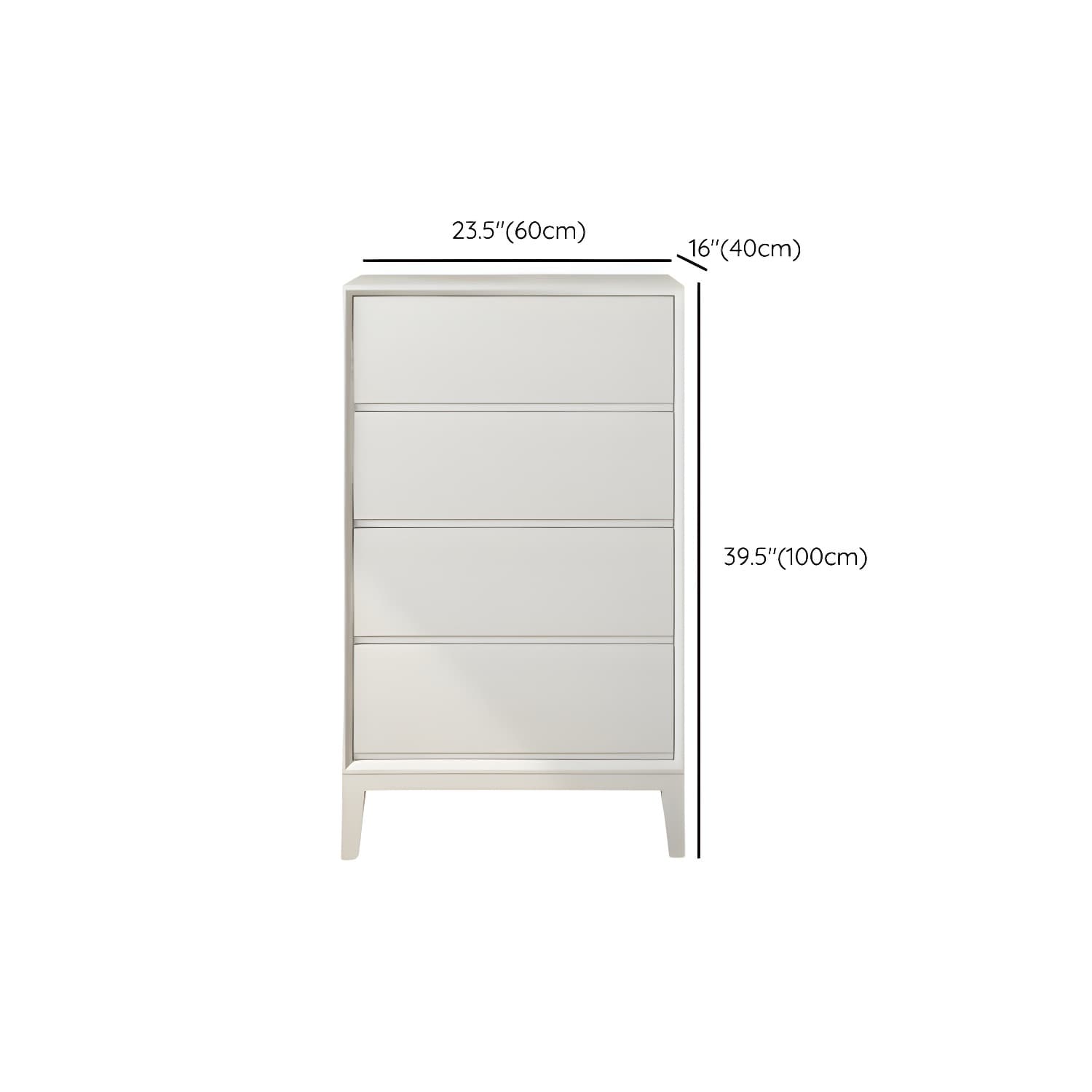 Pine Wood Modern Dresser with Soft Close Drawers - Compact and Stylish Bedroom Storage Solution thumbnail 11
