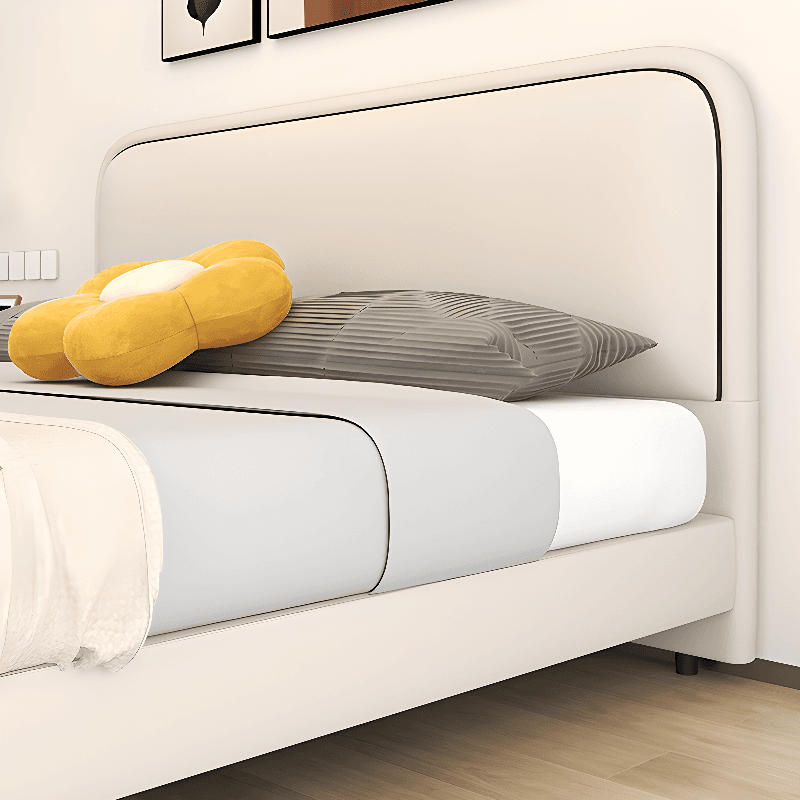 Simplistic Free-standing Standard Twin(38"W x 75"L) Panel No Distressing With Legs in Wood and Sponge thumbnail 10