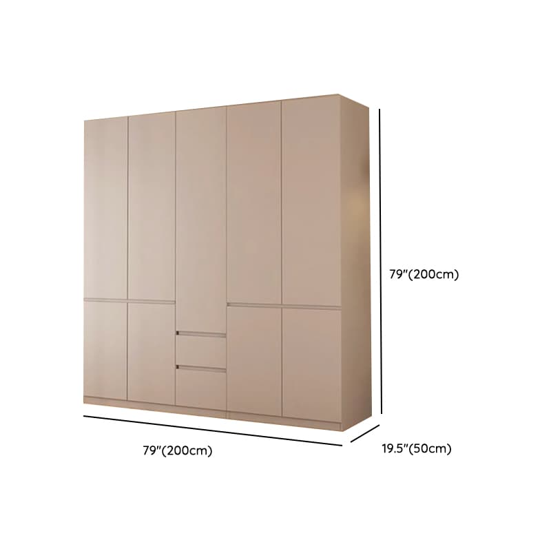 Auburn Self-supporting Cabinet Armoire with 2 Drawers and Gate Doors thumbnail 12