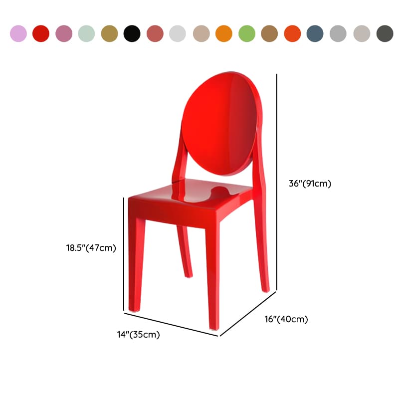 Firm Framed Armless Chair with Olive Green/Rose/Citrus Colored Legs thumbnail 25