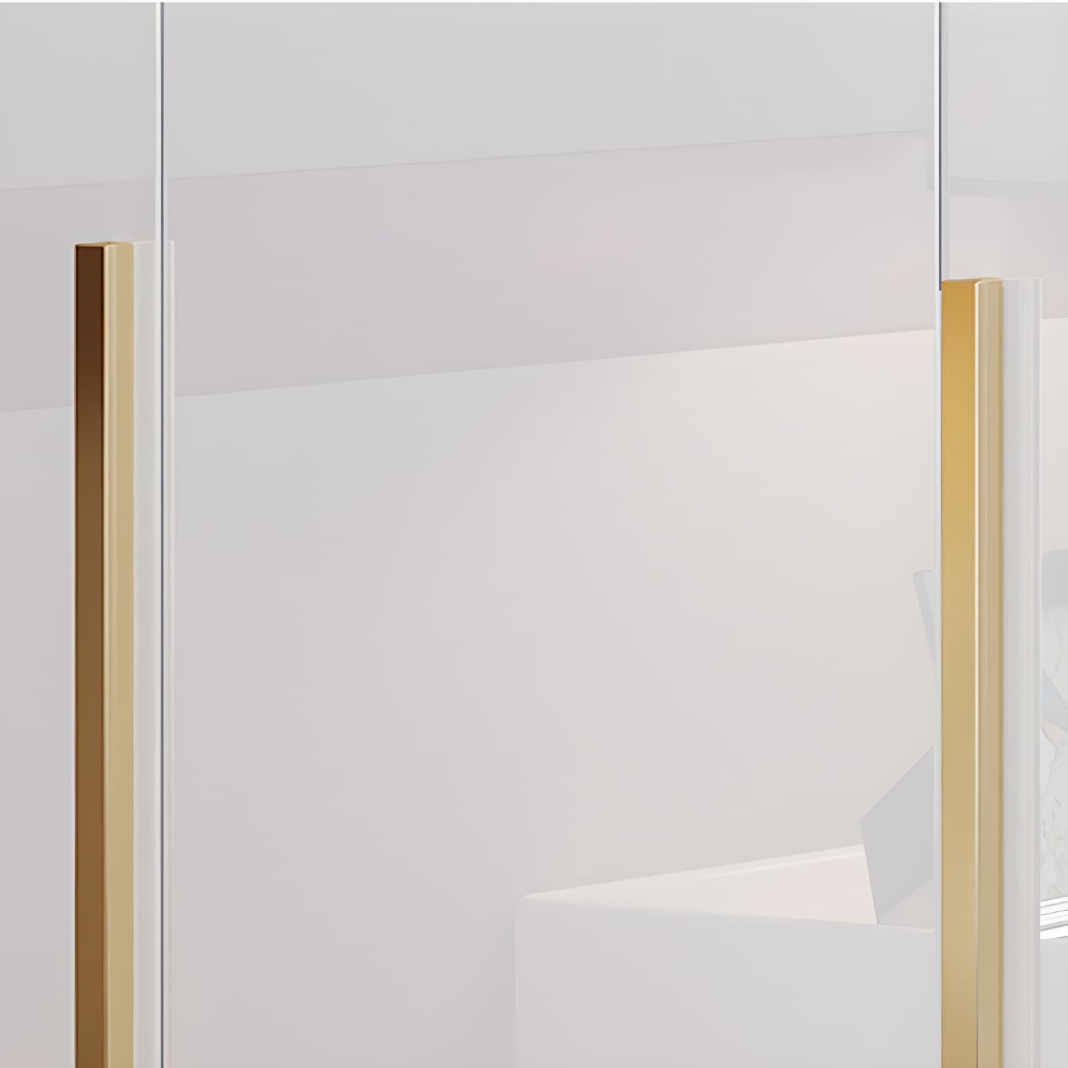 Bedroom Soft Close Doors Armoire Modern Style Wooden Wardrobe Cabinet thumbnail 6