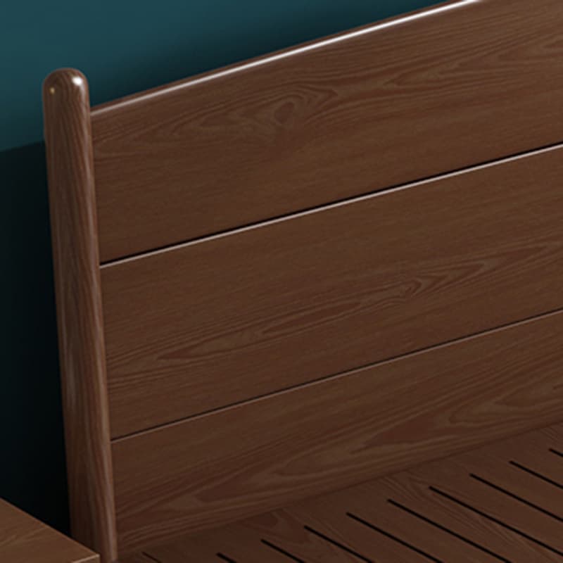 Modish Rubberwood Wingback/Panel Headboard in Rectangle/Camelback Shape for King/Queen/Full Bed, Free-standing Standard with No Distressing and Standard Height thumbnail 8