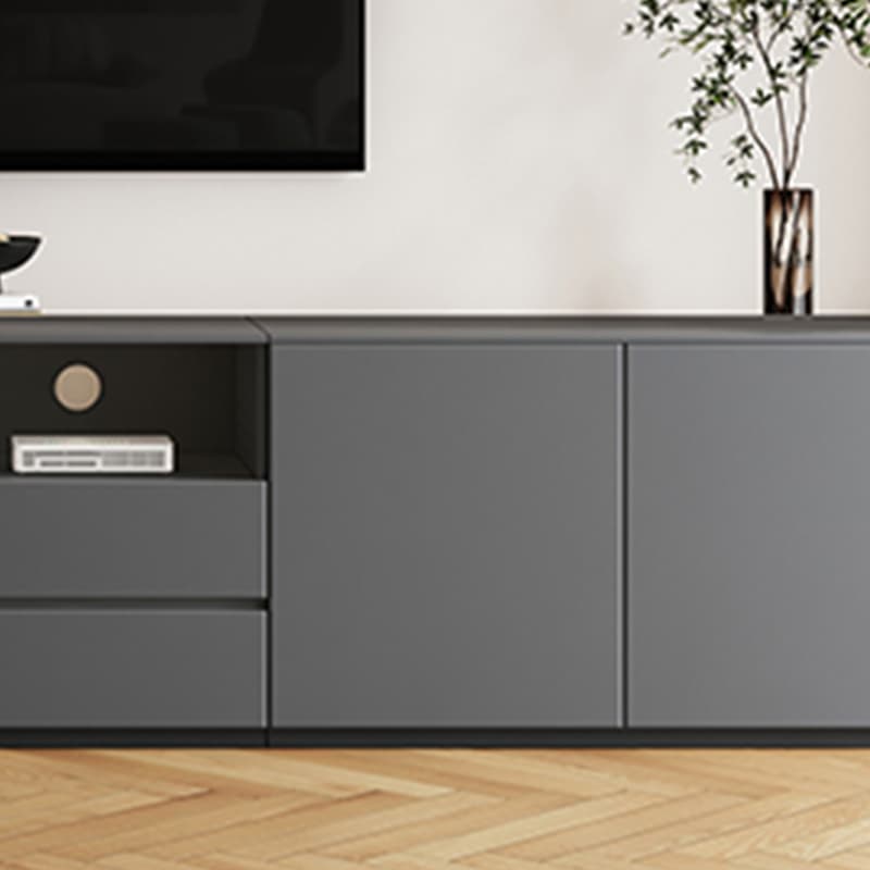 Modern Rectangle TV Stand with 4-Door/2-Door & 3 Tiers Living Room thumbnail 11