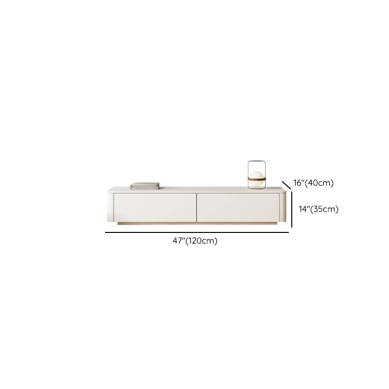 Ivory Rectangular Wall-supported TV Stand with 6 Drawers/5 Drawers thumbnail 30