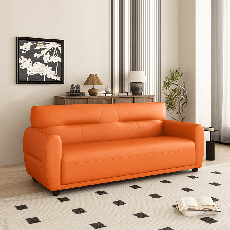 Dark Gray/Sage/Off-White Standard Sofa with Armrest for Drawing Room thumbnail 8