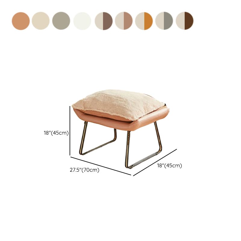 Stylish and Comfortable Modern Upholstered Rocking Chair with Natural Wood Legs thumbnail 20