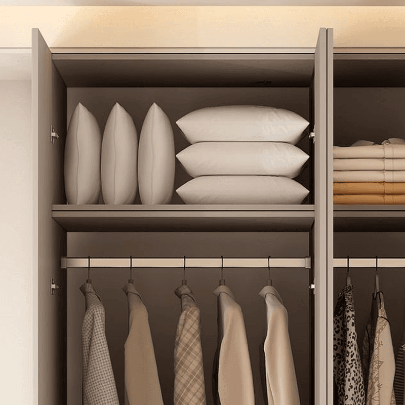 Auburn Self-supporting Cabinet Armoire with 2 Drawers and Gate Doors thumbnail 7