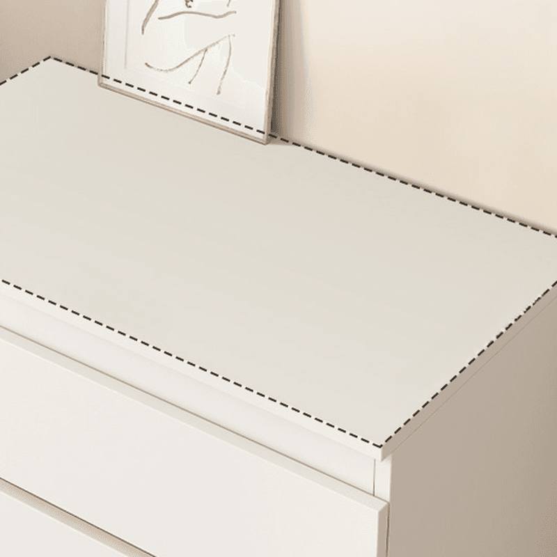 Art Deco White Bleached Wood Vertical/Horizontal Bachelor Chest with Chalk 10 Drawers/8 Drawers/4 Drawers thumbnail 5