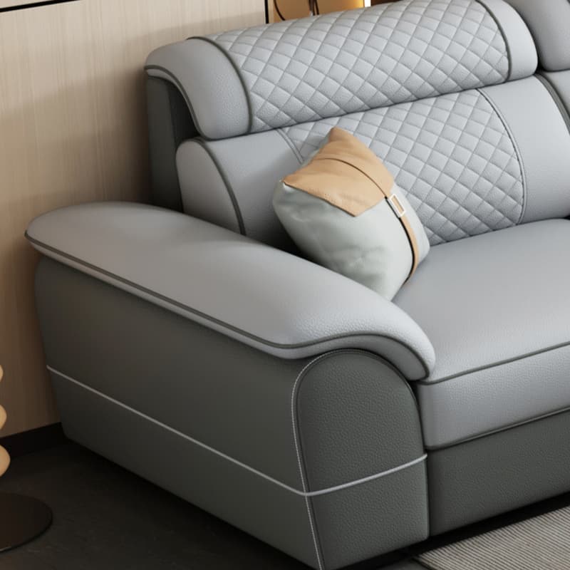 4 Pc L-Shape/Straight Left Hand Facing/Horizontal Sofa Recliner/Sofa Couch for 5 Person thumbnail 11