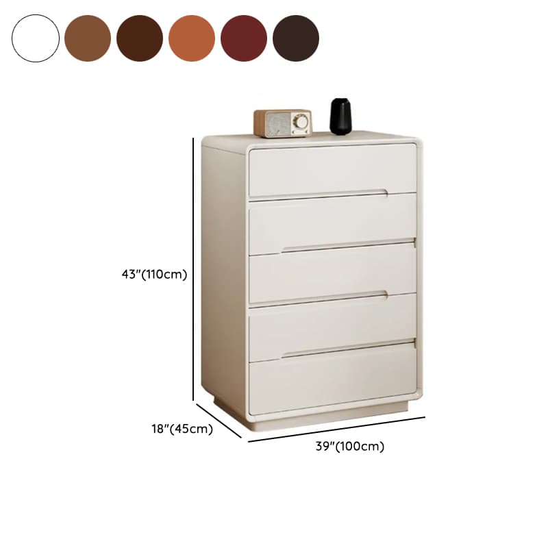 Simplistic Bleached Wood Lingerie Chest/Double Dresser/Bachelor Chest with 5/4/6 Drawers in Vertical/Horizontal Orientation thumbnail 20