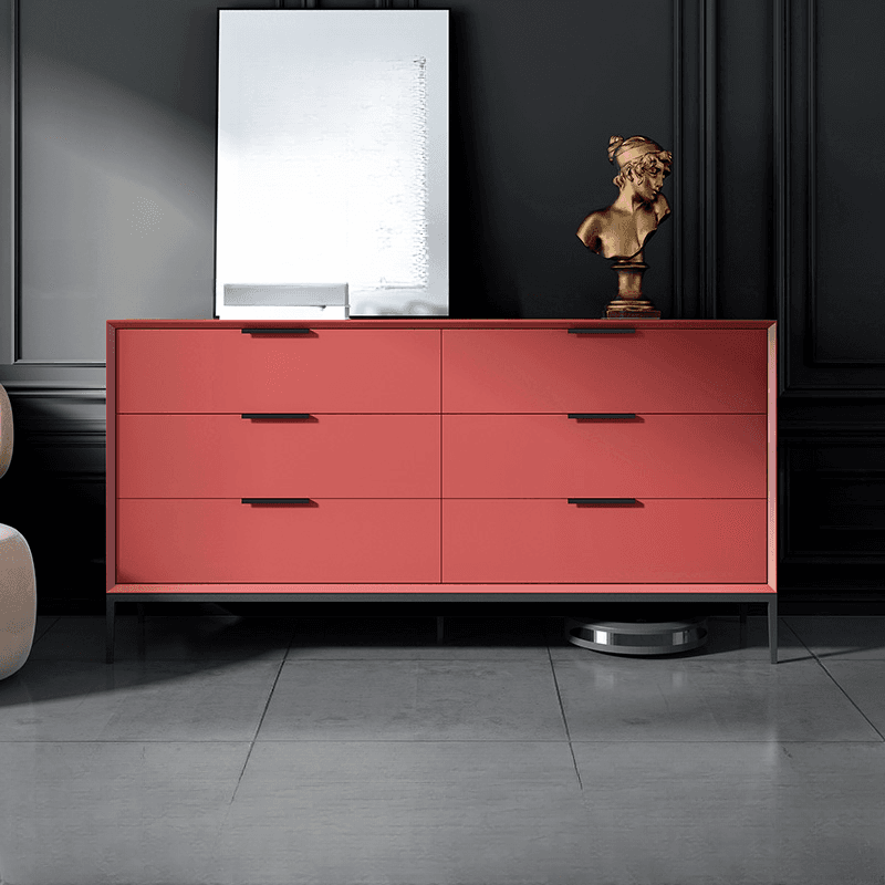 Modern Solid+Engineered Wood 5 Tiers/3 Tiers/4 Tiers Double Dresser/Semainier/Bachelor Chest thumbnail 19