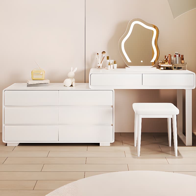 Scalable Push-Pull Vanity Set, Lighting System, Adjustable Touch & Adjustable Brightness, Peony thumbnail 3