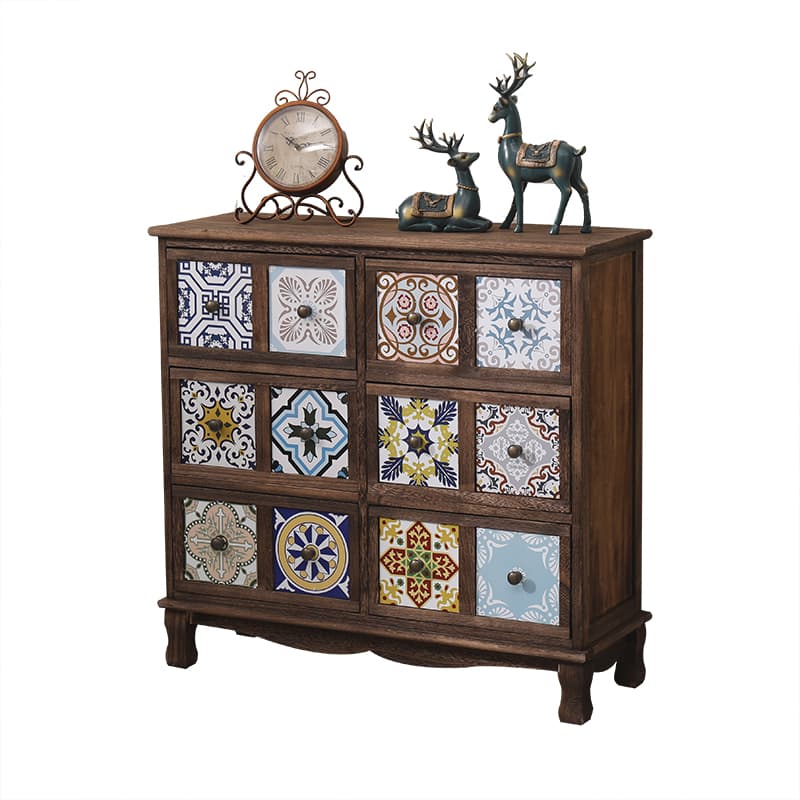 Shaker Style Independent Accent Chest with Weathered Wood thumbnail 10