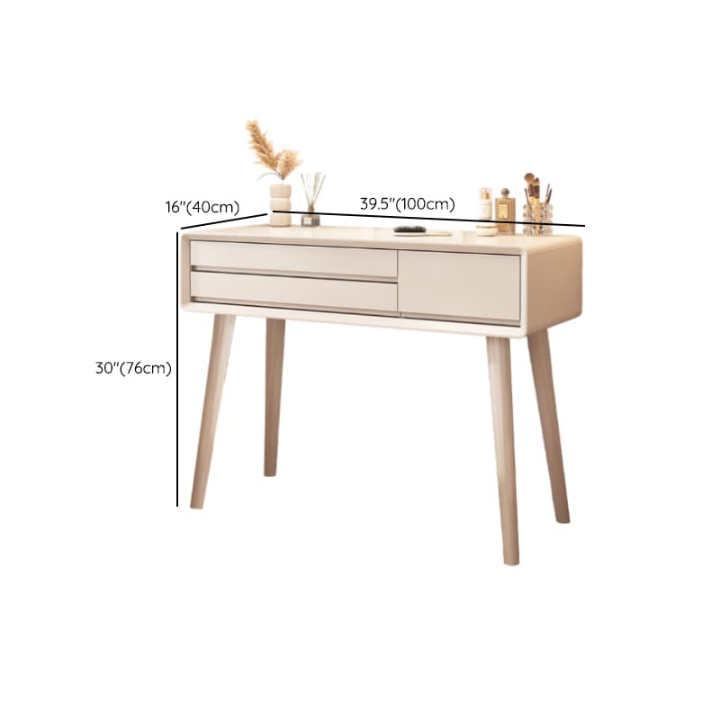 With Desk Antique No floating Push-Pull Makeup Vanity thumbnail 17