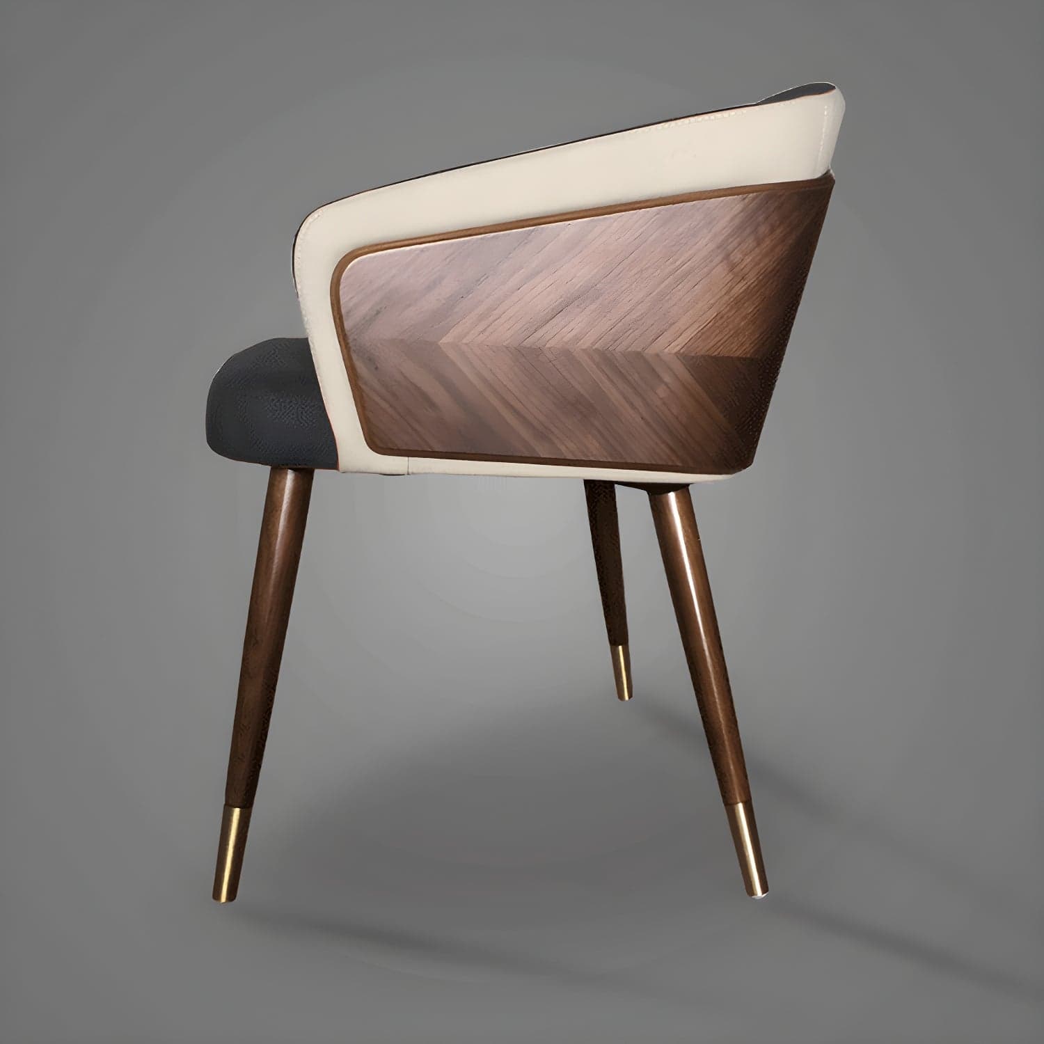 Contemporary Style Wooden Dining Chair Parsons Dining Arm Single Chair thumbnail 4