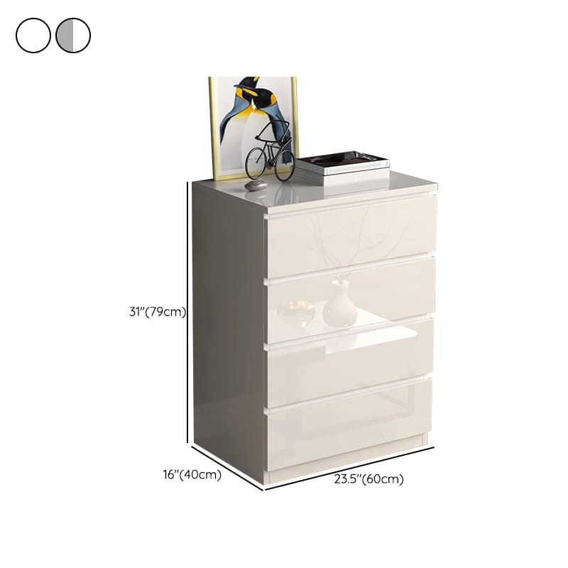 Contemporary Vertical/Horizontal Bleached Wood Semainier/Double Dresser/Bachelor Chest Pale Wood Finish 6 Drawers/5 Drawers/4 Drawers for Master Bedroom thumbnail 18