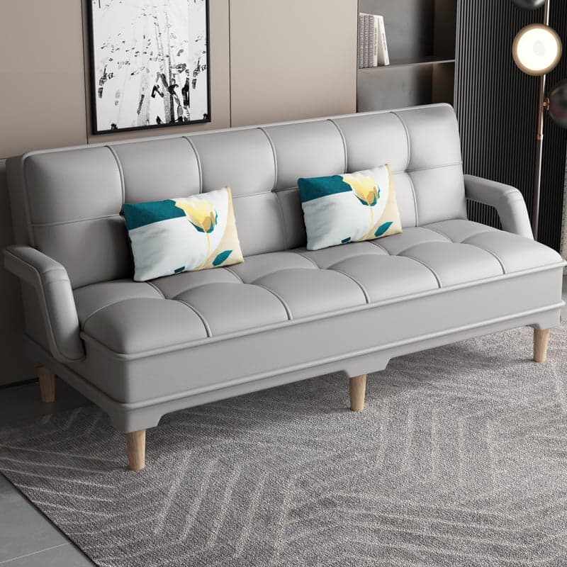 Tear Resistant Standard Sofa in Gray/Light Blue/Amber Color with Arm thumbnail 4